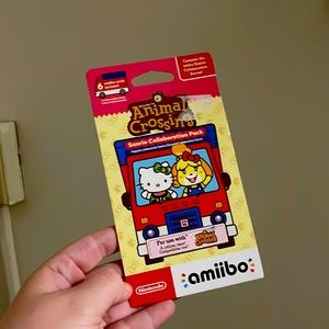Animal Crossing Sanrio collaboration amiibo pack